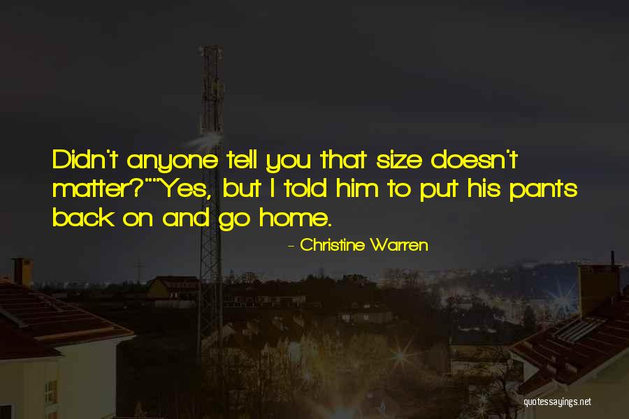 Christine Warren Quotes 857169