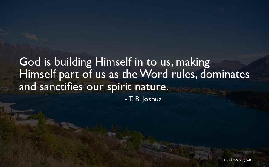 Christlike Character Quotes By T. B. Joshua