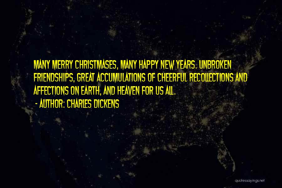 Christmas And Happy New Year Quotes By Charles Dickens