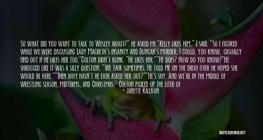 Christmas And Nature Quotes By Janette Rallison Christmas And Nature Quotes By Janette Rallison