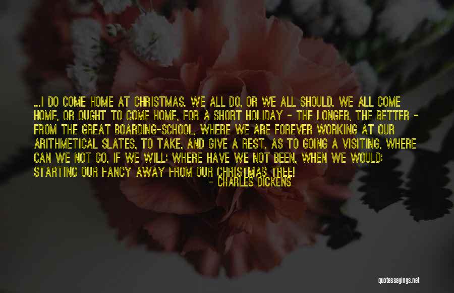 Christmas At Home Quotes By Charles Dickens