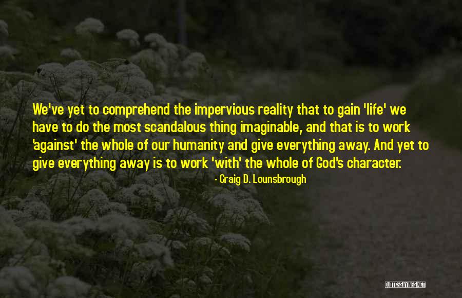 Christmas At Work Quotes By Craig D. Lounsbrough Christmas At Work Quotes By Craig D. Lounsbrough