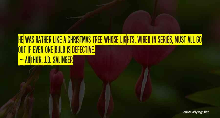 Christmas Bulb Quotes By J.D. Salinger