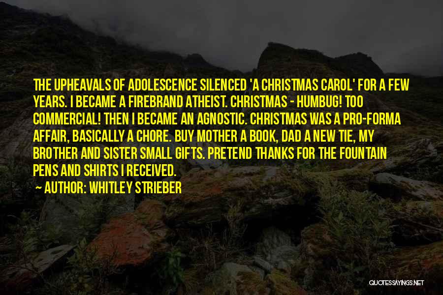 Christmas Carol Quotes By Whitley Strieber