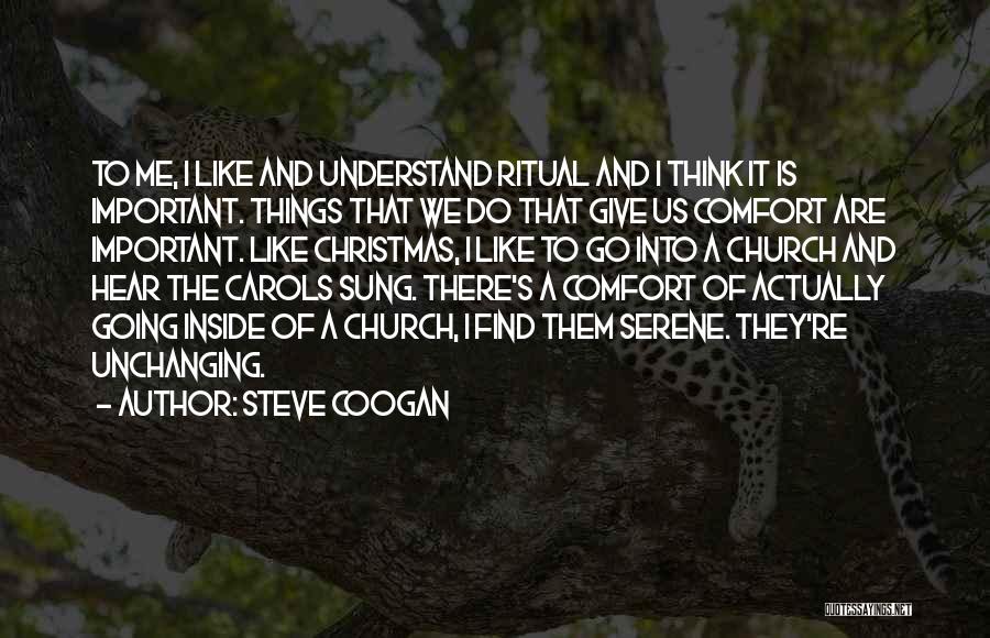 Christmas Carols Quotes By Steve Coogan