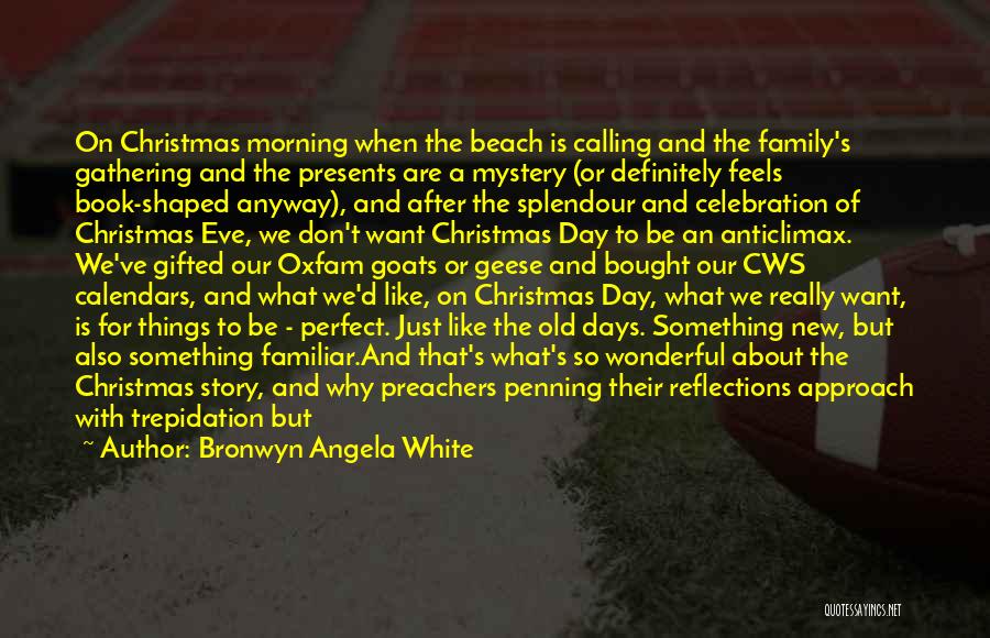Christmas Celebration Quotes By Bronwyn Angela White