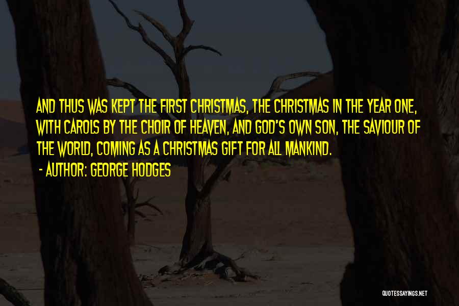 Christmas Coming Quotes By George Hodges