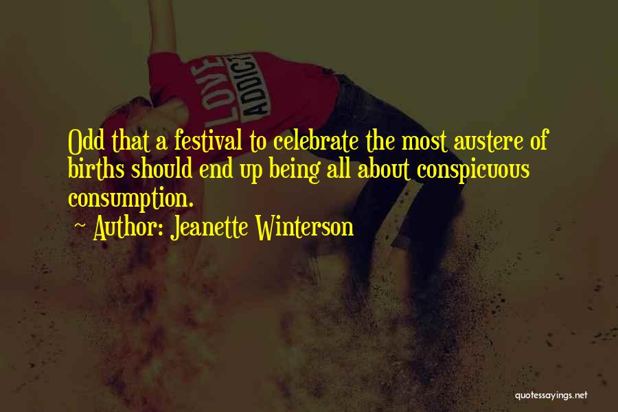 Christmas Consumption Quotes By Jeanette Winterson