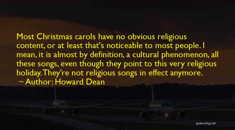 Christmas Definition Quotes By Howard Dean