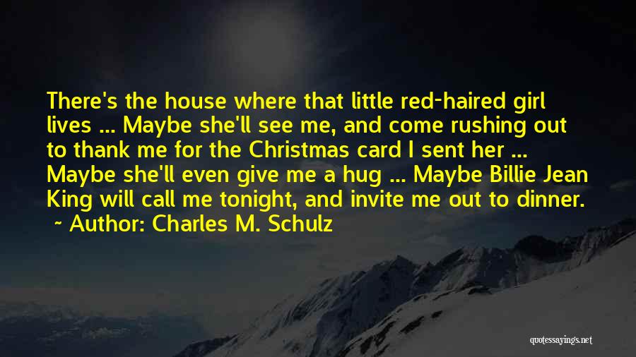 Christmas Dinner Quotes By Charles M. Schulz