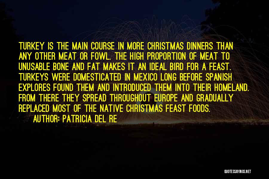 Christmas Dinner Quotes By Patricia Del Re