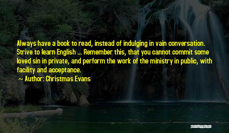 Christmas Evans Quotes 1699902