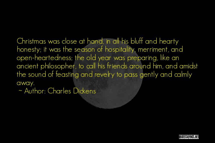 Christmas Feasting Quotes By Charles Dickens