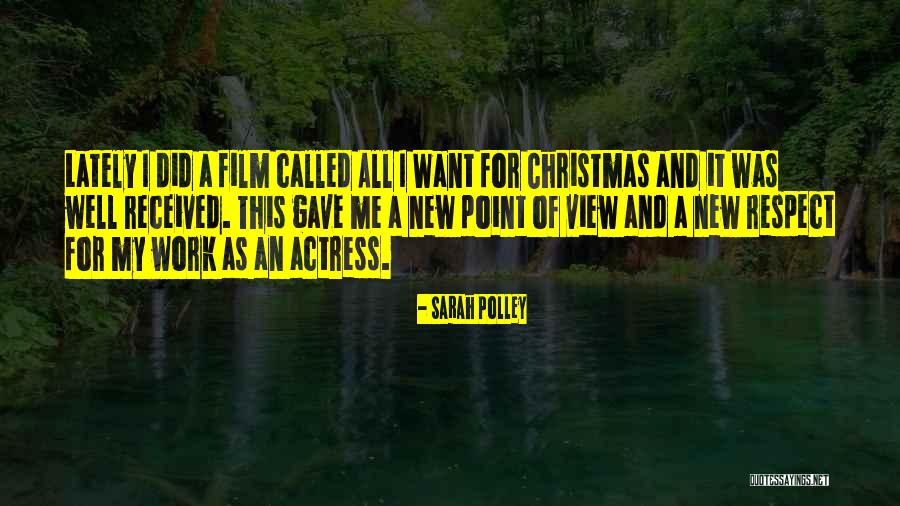 Christmas Film Quotes By Sarah Polley Christmas Film Quotes By Sarah Polley