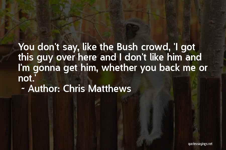 Christmas Footprint Quotes By Chris Matthews