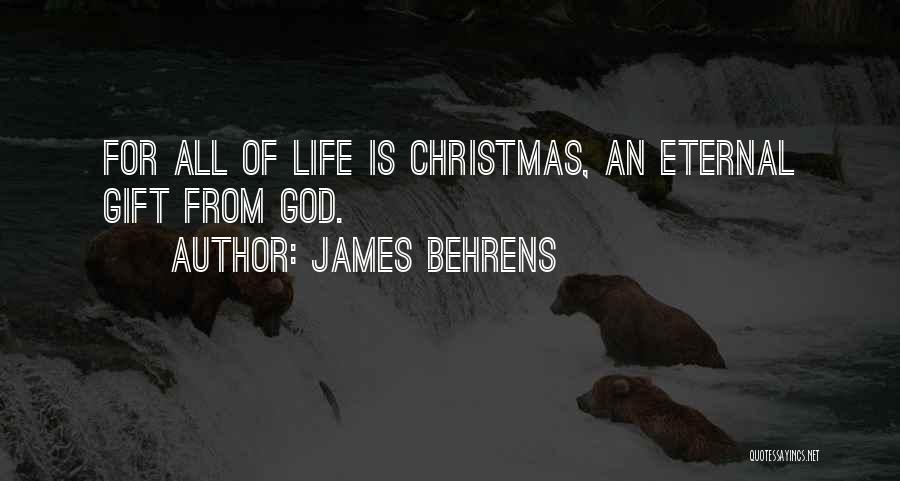 Christmas Gift Quotes By James Behrens
