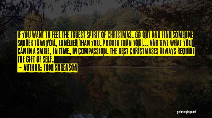 Christmas Gift Quotes By Toni Sorenson