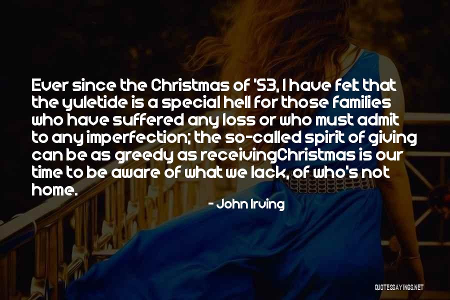 Christmas Giving And Receiving Quotes By John Irving