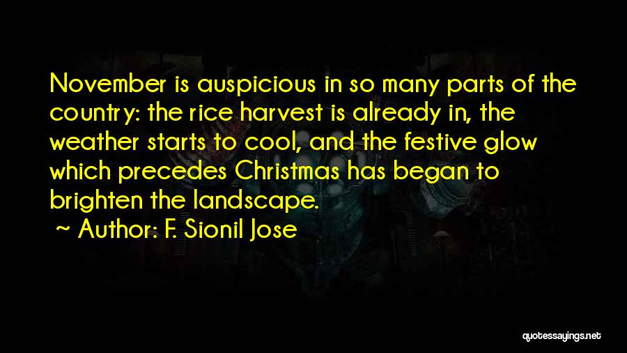 Christmas In The Country Quotes By F. Sionil Jose