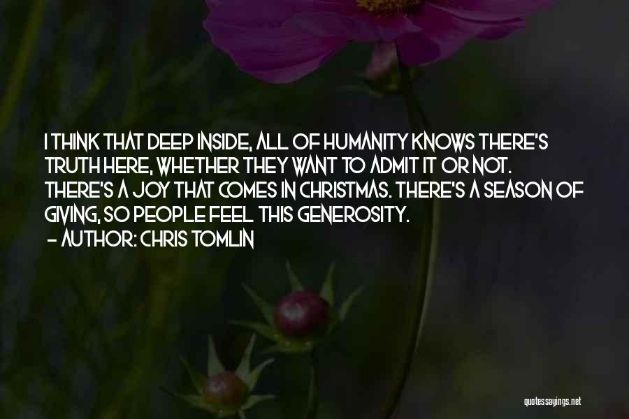 Christmas Joy Quotes By Chris Tomlin