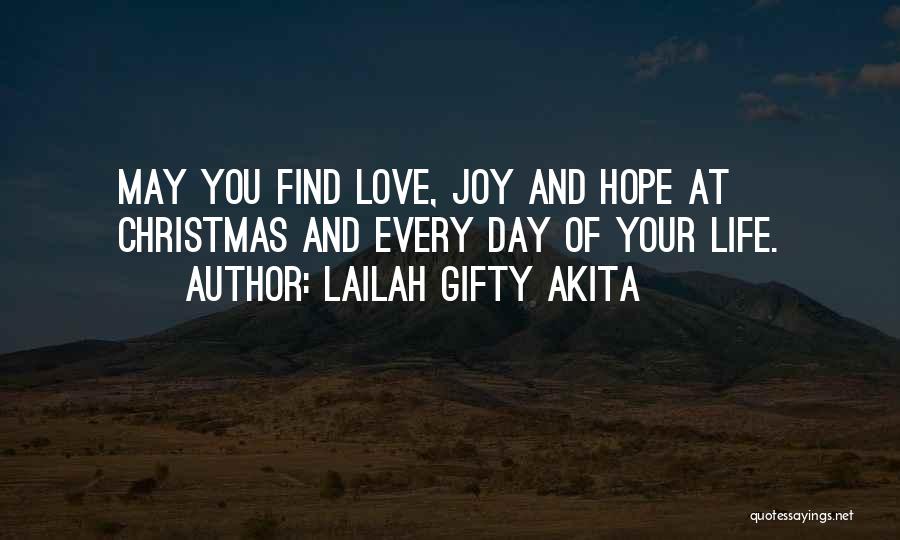 Christmas Joy Quotes By Lailah Gifty Akita