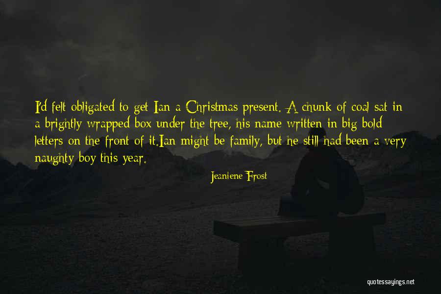 Christmas Letters Quotes By Jeaniene Frost