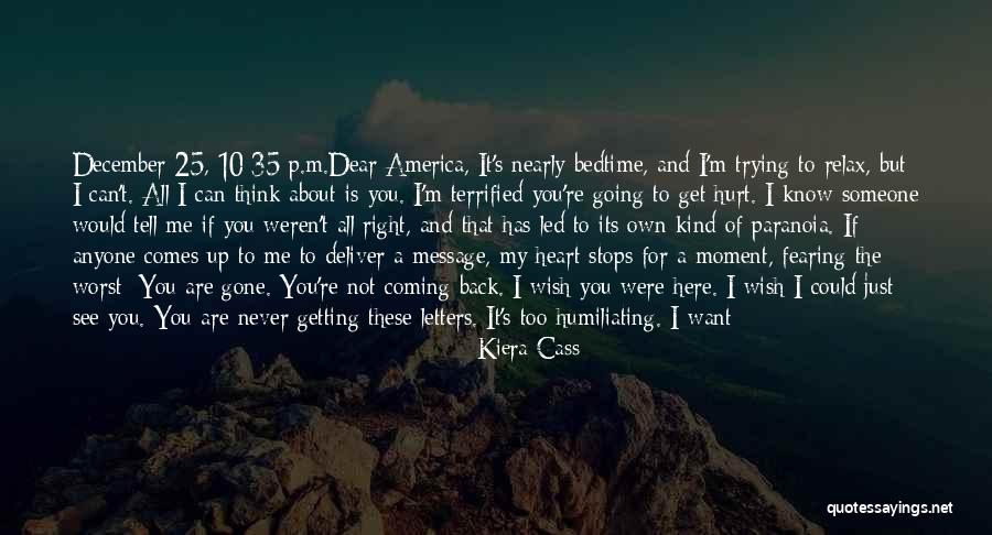 Christmas Letters Quotes By Kiera Cass