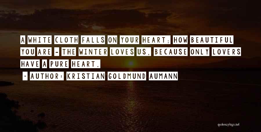 Christmas Lovers Quotes By Kristian Goldmund Aumann
