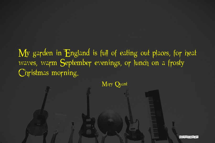Christmas Morning Quotes By Mary Quant