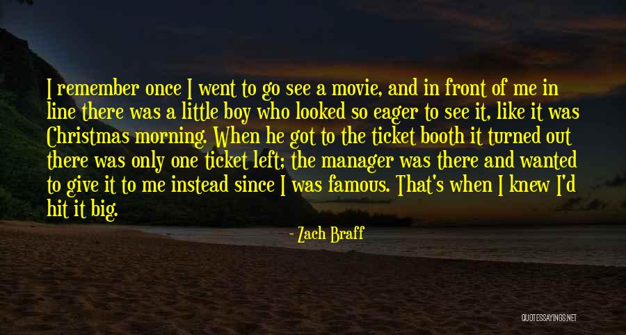 Christmas Morning Quotes By Zach Braff