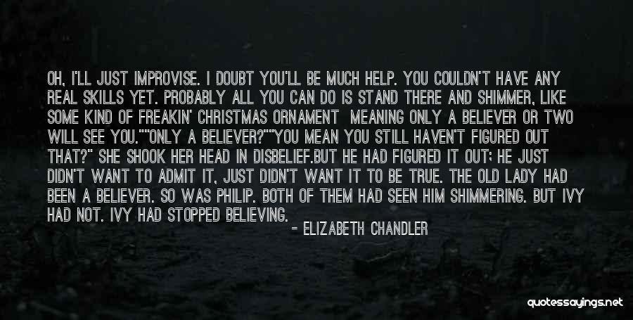 Christmas Ornament Quotes By Elizabeth Chandler Christmas Ornament Quotes By Elizabeth Chandler