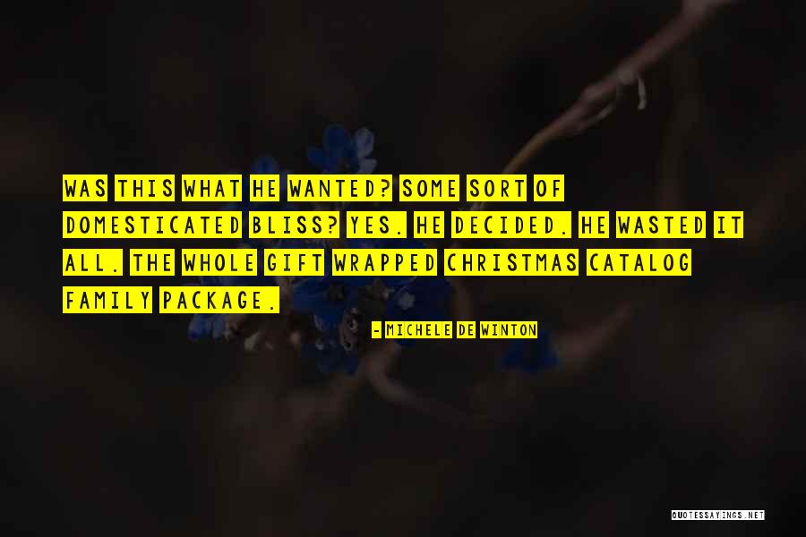 Christmas Package Quotes By Michele De Winton Christmas Package Quotes By Michele De Winton