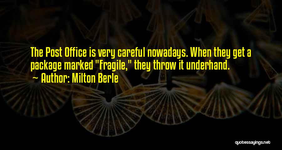 Christmas Package Quotes By Milton Berle