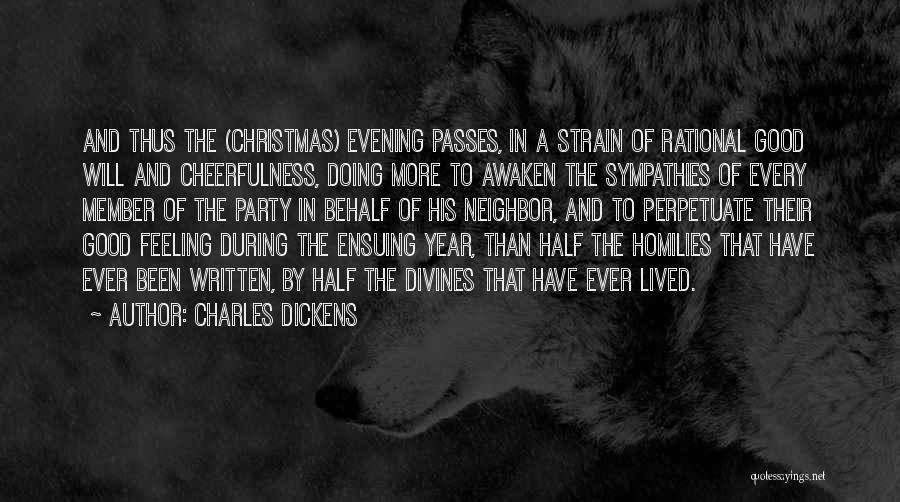 Christmas Party Quotes By Charles Dickens