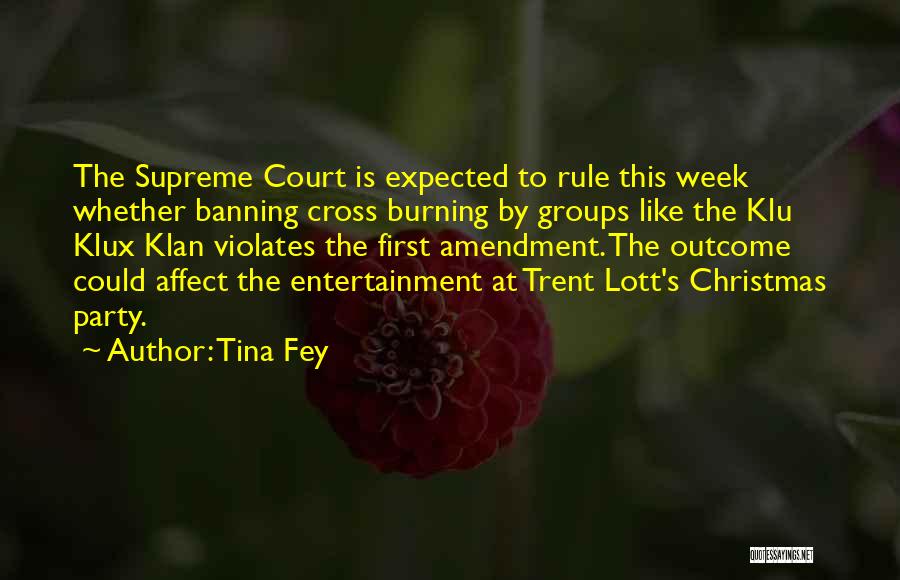 Christmas Party Quotes By Tina Fey