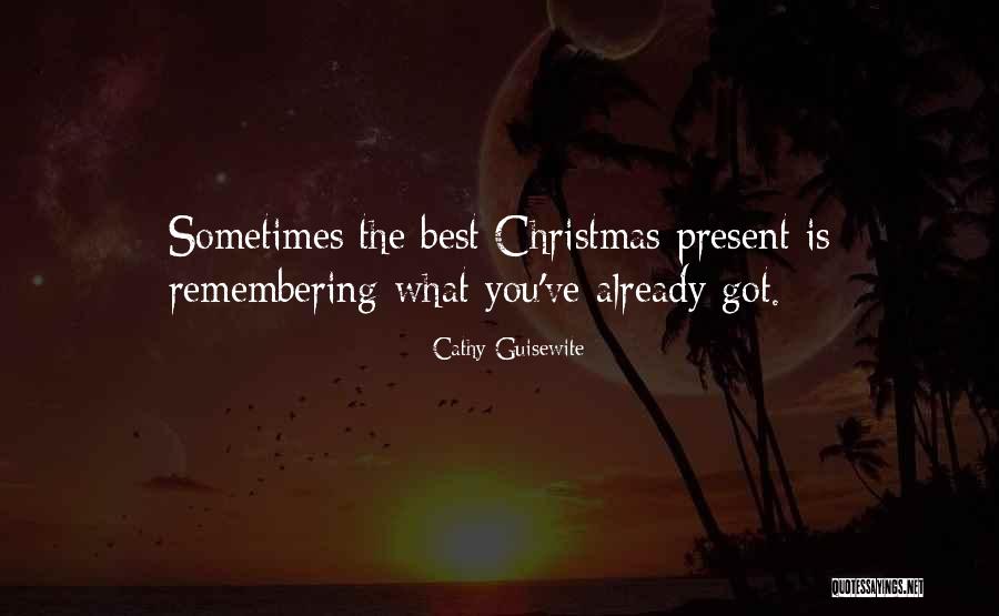 Christmas Past And Present Quotes By Cathy Guisewite