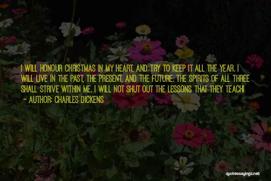 Christmas Past Quotes By Charles Dickens