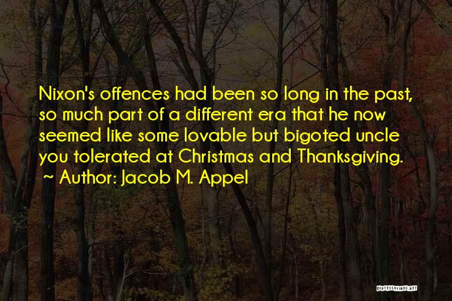 Christmas Past Quotes By Jacob M. Appel