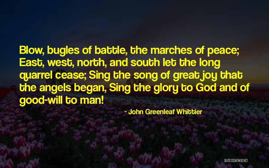 Christmas Peace Quotes By John Greenleaf Whittier