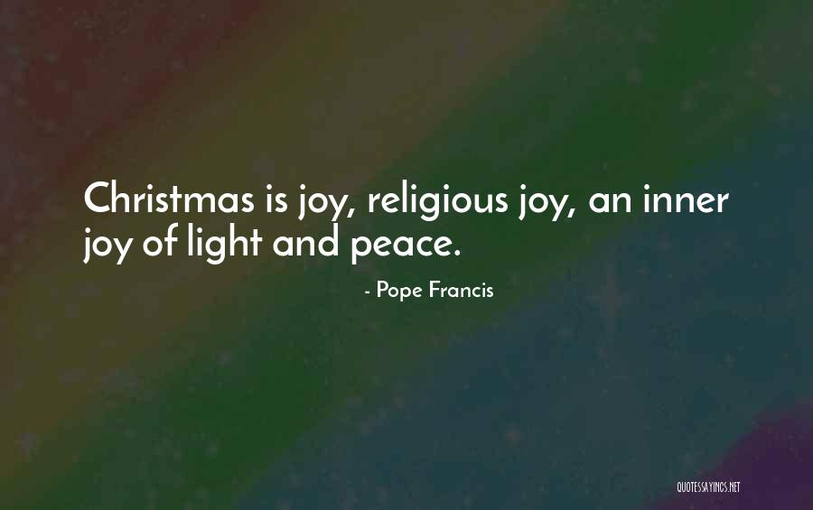 Christmas Peace Quotes By Pope Francis