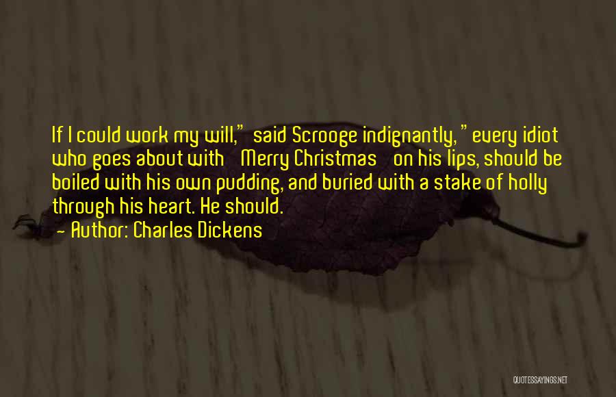 Christmas Pudding Quotes By Charles Dickens