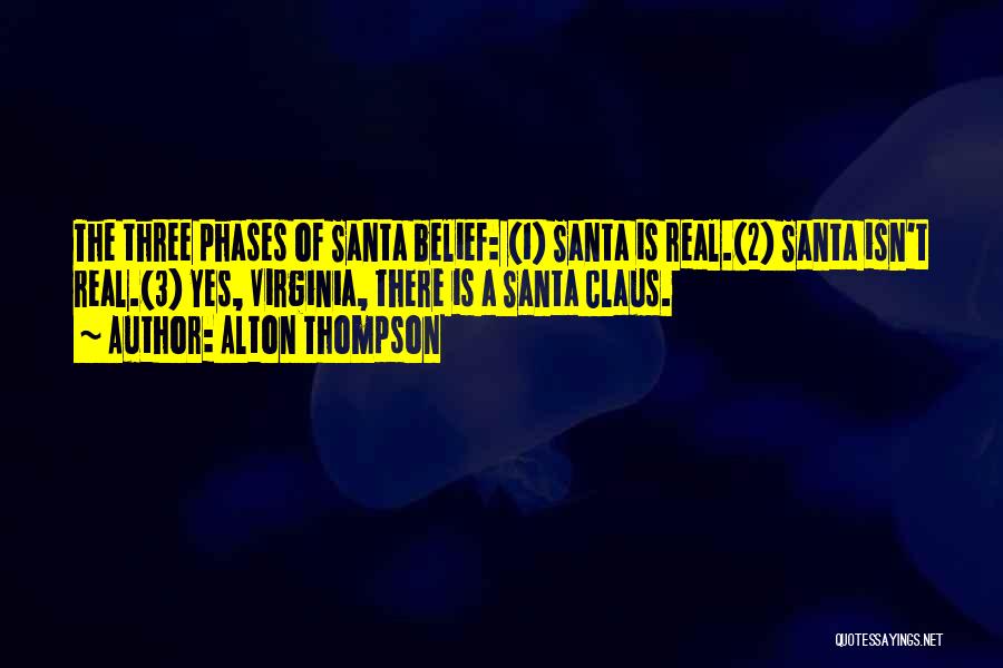 Christmas Santa Claus Quotes By Alton Thompson