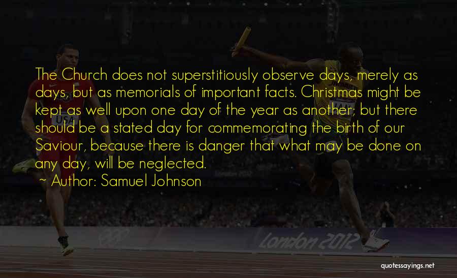 Christmas Saviour Quotes By Samuel Johnson