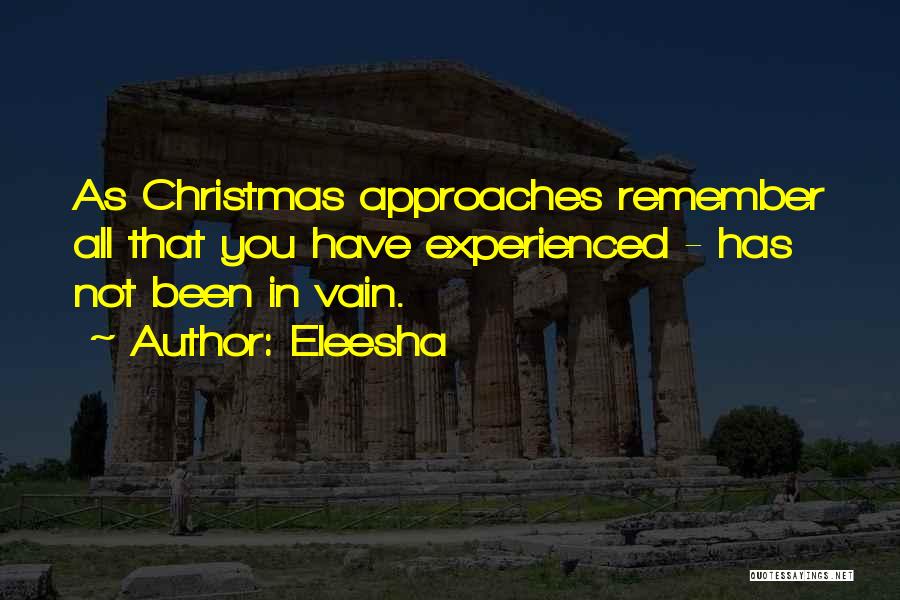 Christmas Spirit Inspirational Quotes By Eleesha