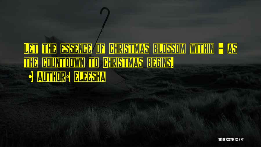 Christmas Spirit Inspirational Quotes By Eleesha