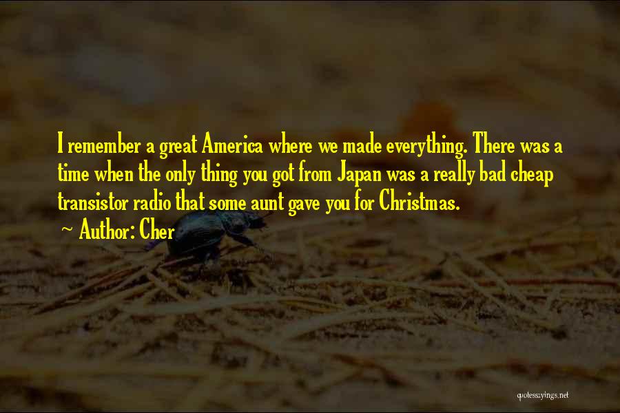 Christmas Time Quotes By Cher