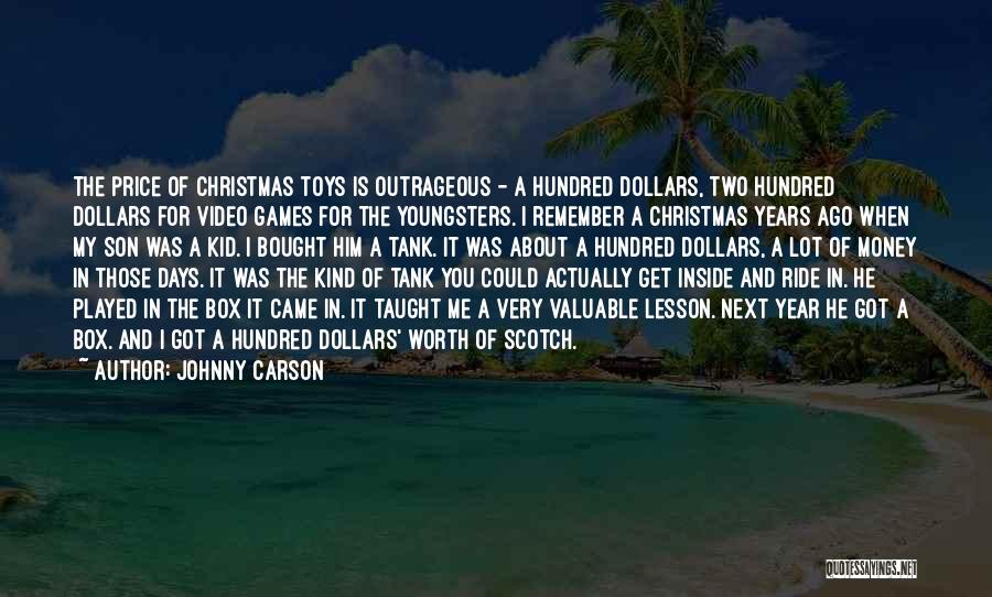 Christmas Toys Quotes By Johnny Carson