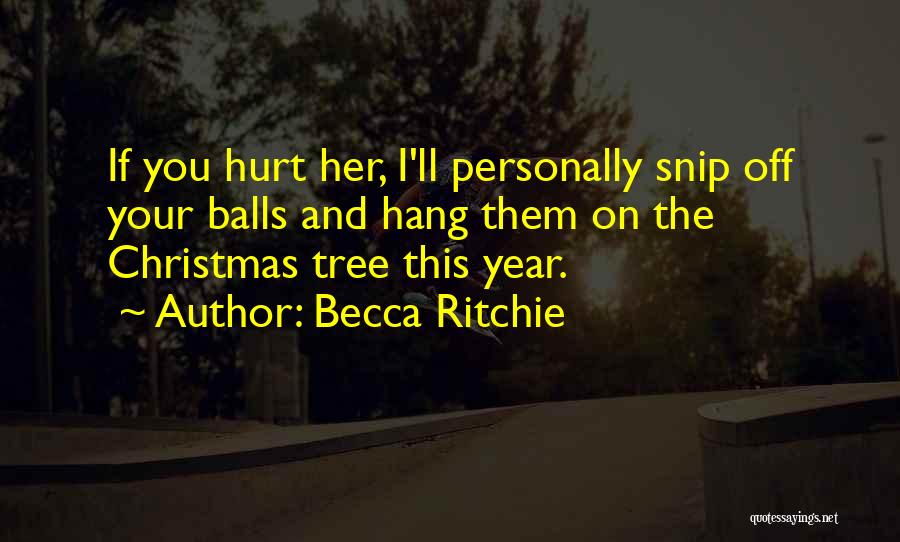 Christmas Tree And Quotes By Becca Ritchie