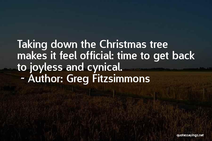 Christmas Tree And Quotes By Greg Fitzsimmons