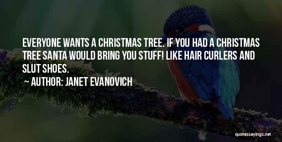 Christmas Tree And Quotes By Janet Evanovich